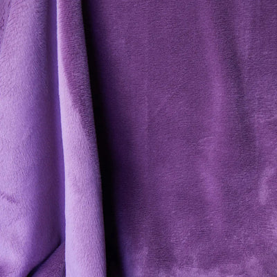 Purple Wineberry Cuddle 3 Extra Wide Solid Fabric per yard - Prismatic Fiber Arts