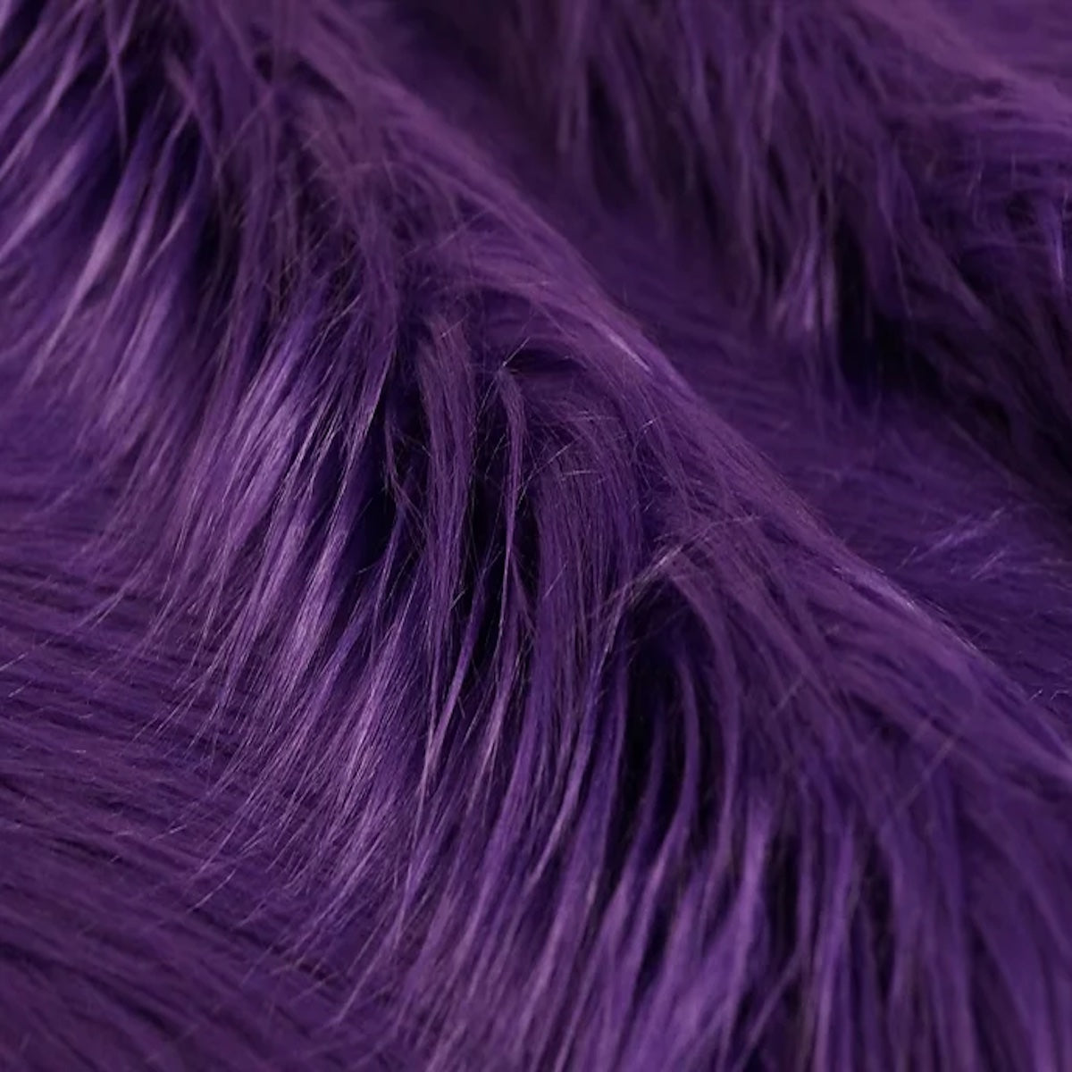 Shaggy Long Pile Faux Fur Fabric (4" Pile) - Prismatic Fiber Arts