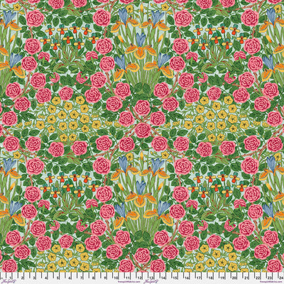 Campanula Seaglass Bedford Park 108" Cotton Wideback Fabric per yard - Prismatic Fiber Arts