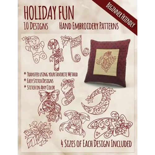 Holiday Fun Hand Embroidery Patterns