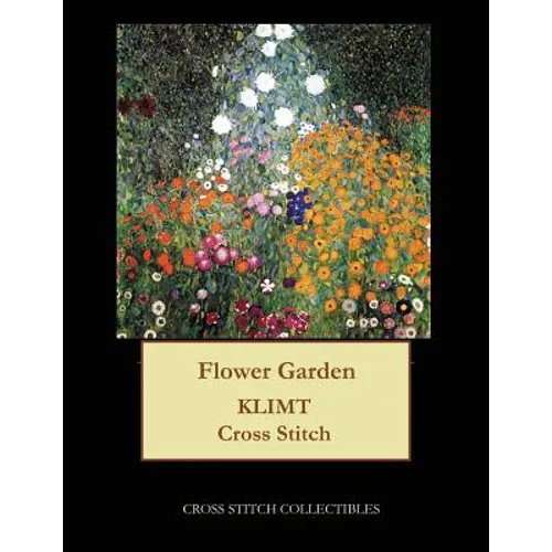 Flower Garden: Gustav Klimt cross stitch pattern