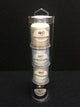 Quilters Select Thread - Tube of 4 colors 2500 YD - ANTIQUE FAIRYD NIMBUS BLACK - Prismatic Fiber Arts