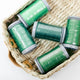 Quilters Select Thread - Tube of 5 colors 400M - SPROUT CELTIC GREEN DRAGONSCALE JADE EMERALD GREEN - Prismatic Fiber Arts