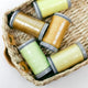 Quilters Select Thread - Tube of 5 colors 400M - HONEYSUCKLE BANANA PUDDING LEMONDROP TOPAZ POPPYSEED - Prismatic Fiber Arts