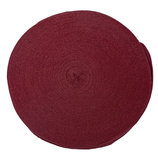 Ribbon Cotton T-Shirt Yarn Burgundy Color - Prismatic Fiber Arts