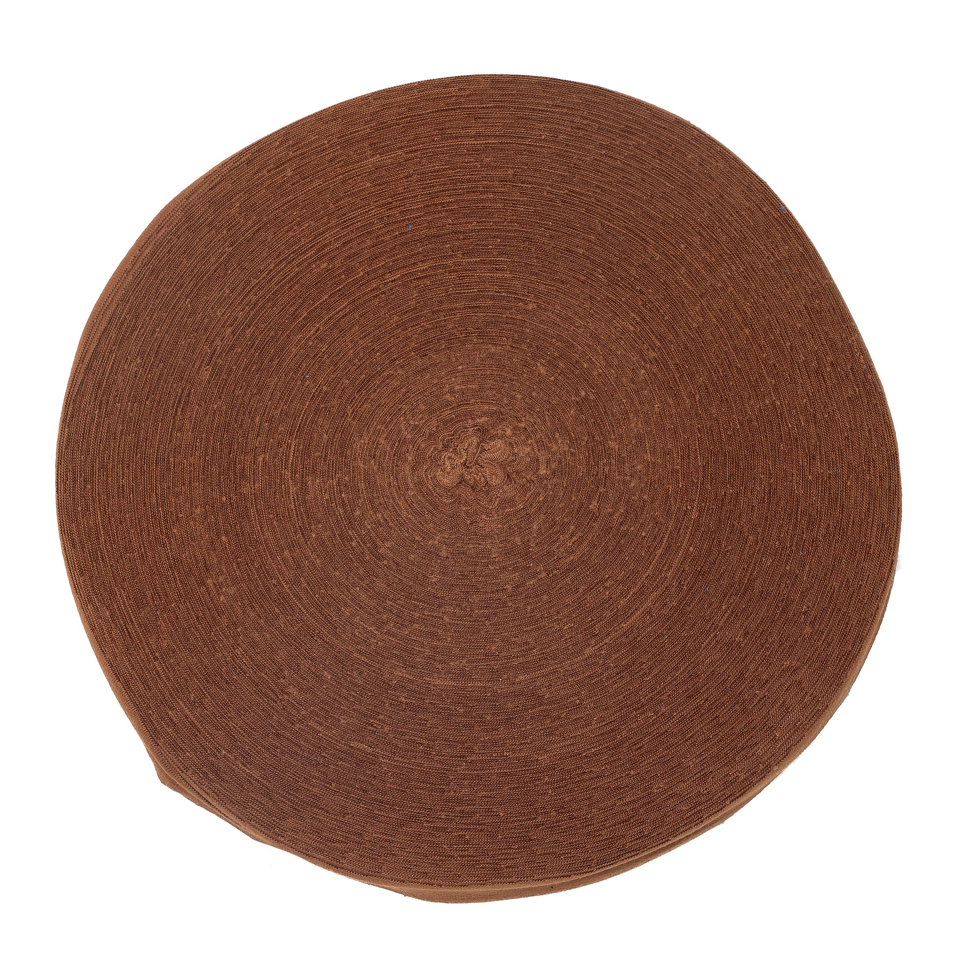 Ribbon Cotton T-Shirt Yarn Chocolate Color - Prismatic Fiber Arts