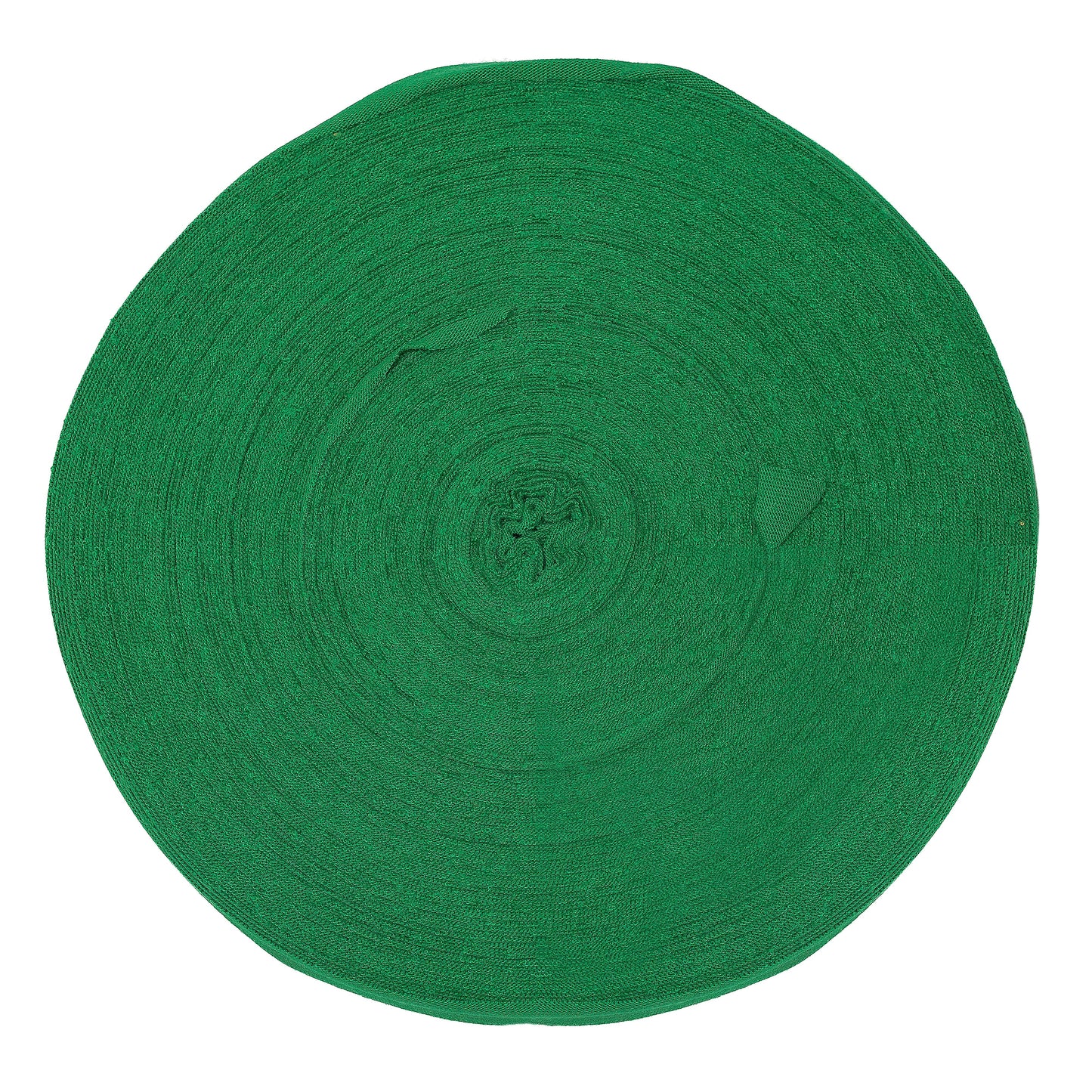 Ribbon Cotton T-Shirt Yarn Forest Green Color - Prismatic Fiber Arts