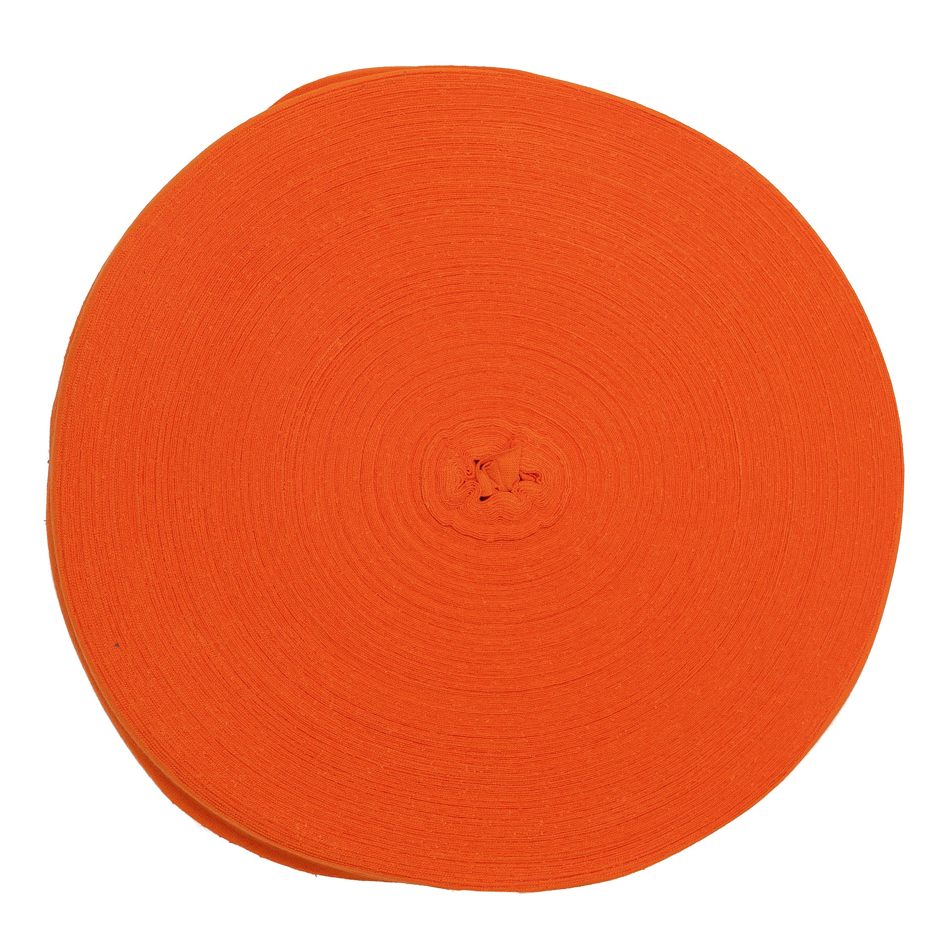Ribbon Cotton T-Shirt Yarn Orange Color - Prismatic Fiber Arts