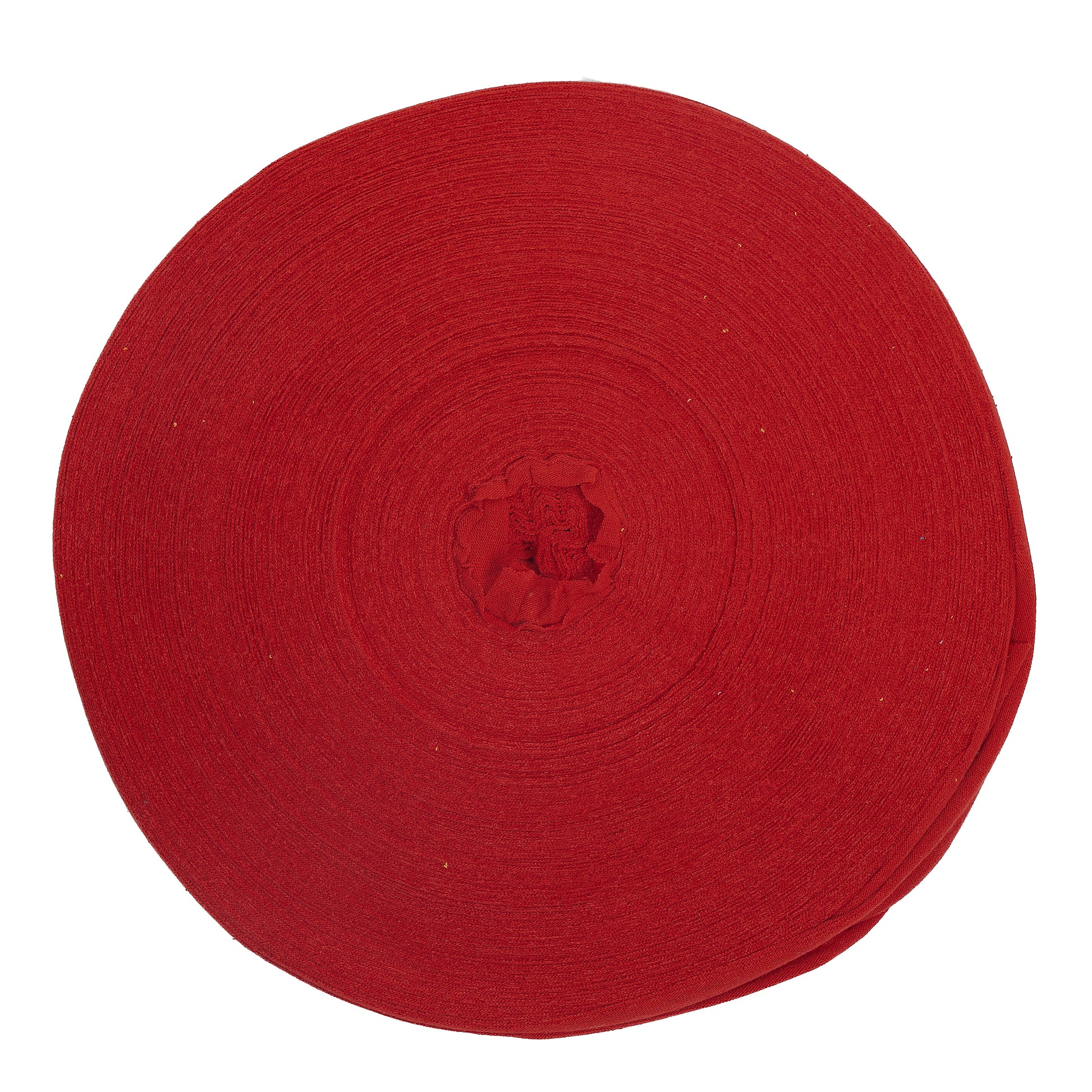 Ribbon Cotton T-Shirt Yarn Red Color - Prismatic Fiber Arts