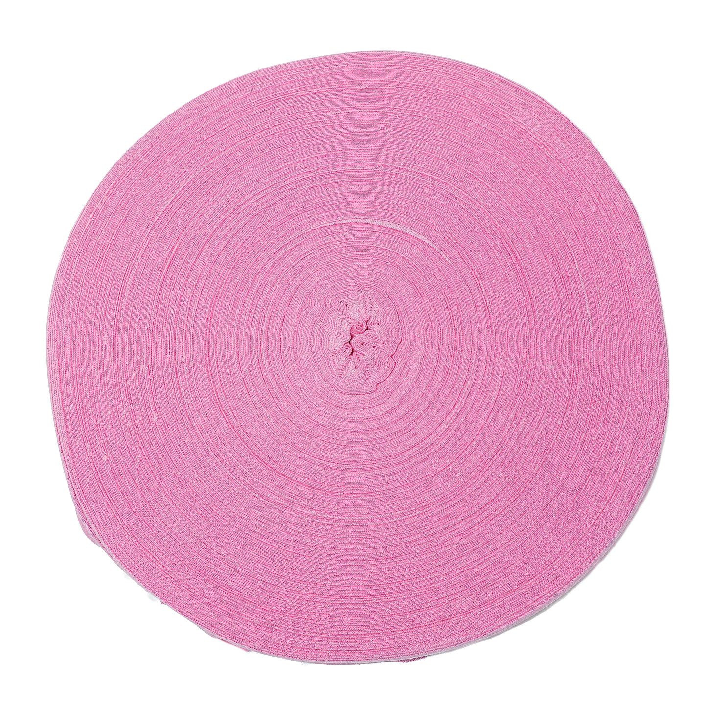 Ribbon Cotton T-Shirt Yarn Pink Color - Prismatic Fiber Arts