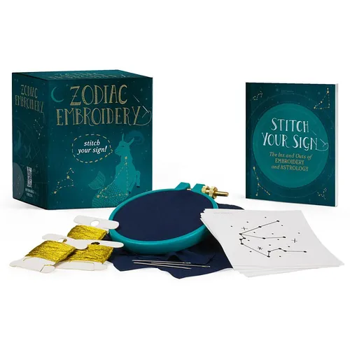 Zodiac Embroidery: Stitch Your Sign!