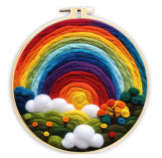2D Needle Felting Kits - Prismatic Fiber Arts