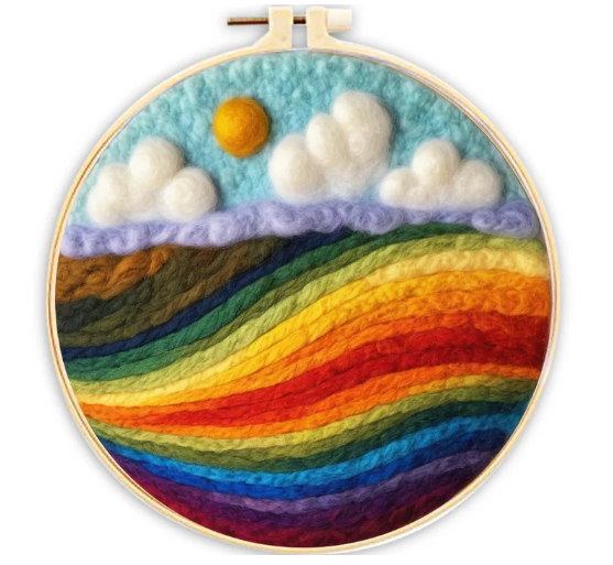 2D Needle Felting Kits - Prismatic Fiber Arts