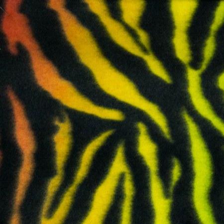 Zebra Print Fleece Fabric - Prismatic Fiber Arts
