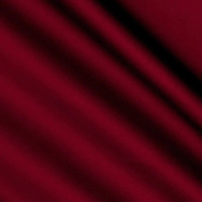 Red Burgundy Cotton Sateen Wideback Fabric per yard - Prismatic Fiber Arts