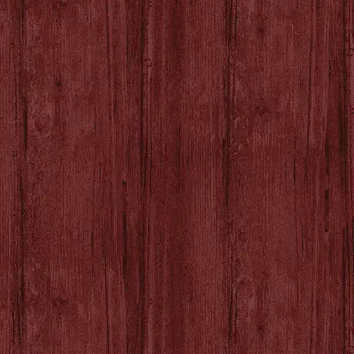 Red Claret Washed Wood Cotton Wideback Fabric Per Yard - Prismatic Fiber Arts