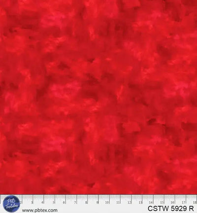 Red Color Stories Cotton Wideback Fabric per yard - Prismatic Fiber Arts