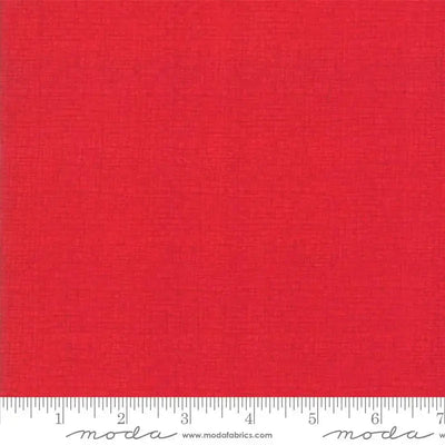 Red Crimson Thatched Cotton Wideback Fabric Per Yard - Prismatic Fiber Arts