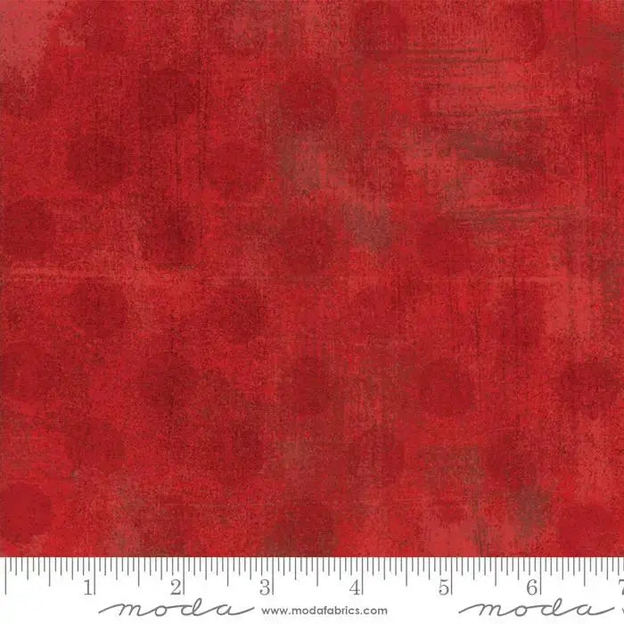 Red Hits The Spot Grunge Cotton Wideback Fabric Per Yard - Prismatic Fiber Arts