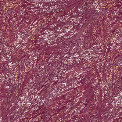 Red Meadow Breeze Cotton Wideback Fabric per yard - Prismatic Fiber Arts
