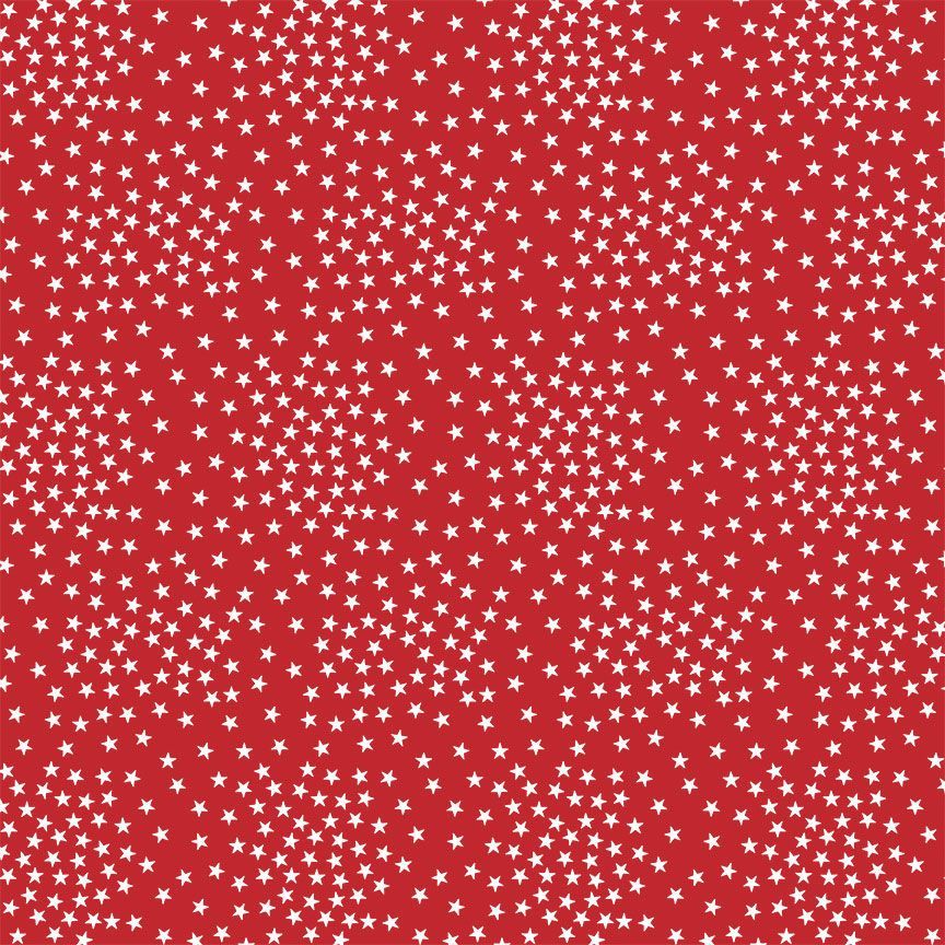 Red Stars Path to Freedom Cotton 44"/45" Fabric Per Yard - Prismatic Fiber Arts