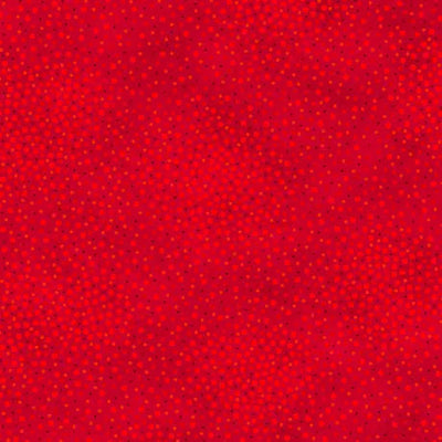 Red Vibrant Spotsy Wideback Cotton Fabric per yard - Prismatic Fiber Arts