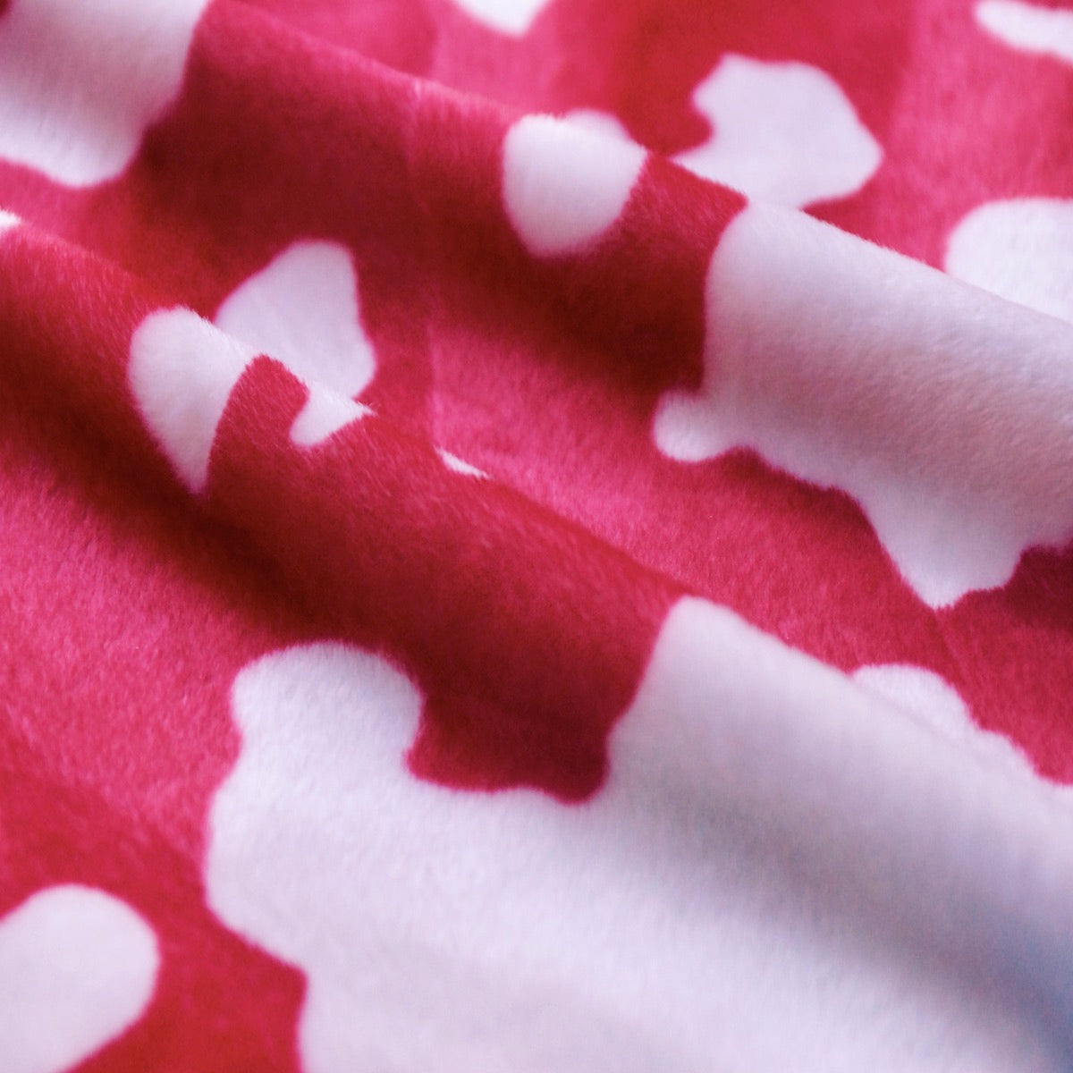 Cow Print Velboa Faux Fur - Prismatic Fiber Arts