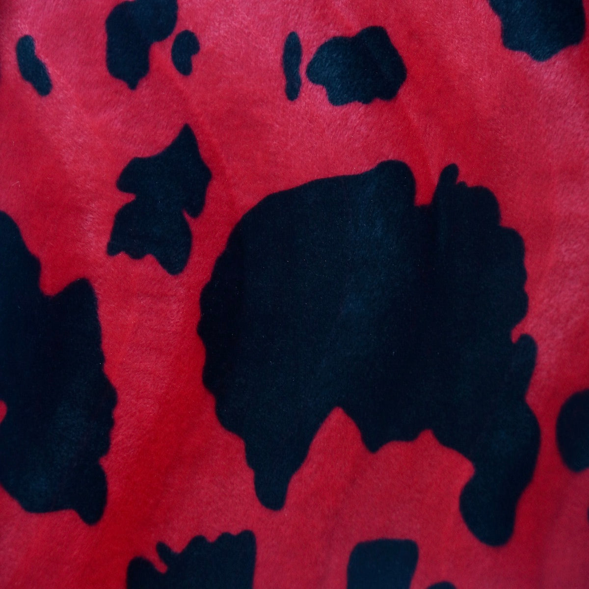 Cow Print Velboa Faux Fur - Prismatic Fiber Arts