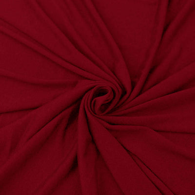 FabricLA 10 oz Cotton Spandex Jersey Knit Fabric – 4-Way Stretch | Red - Prismatic Fiber Arts