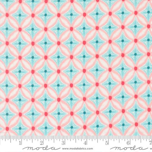 Reef Medallion Starfish Cotton 44"/45" Fabric Per Yard - Prismatic Fiber Arts