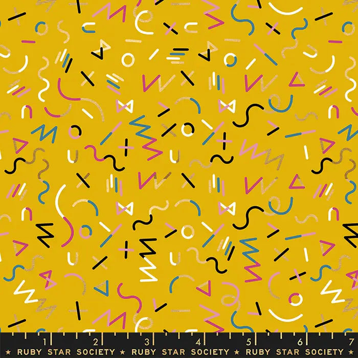 Reign Highness Goldenrod Yellow 44"/45" Fabric Per Yard - Prismatic Fiber Arts