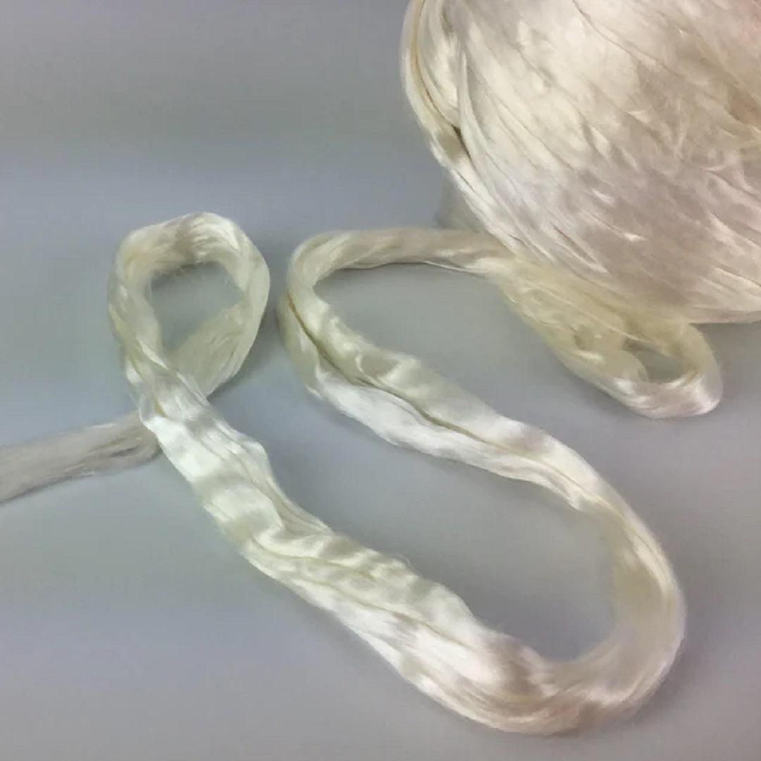 Grade A Mulberry Silk Fiber - Prismatic Fiber Arts