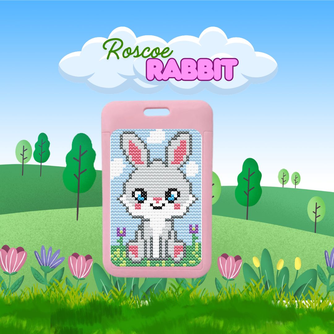 Roscoe the Rabbit - Prismatic Fiber Arts