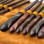 Premium Rosewood Crochet Hooks Set with Carrying Case | 13 Crochet Hooks Size US E - P - Prismatic Fiber Arts