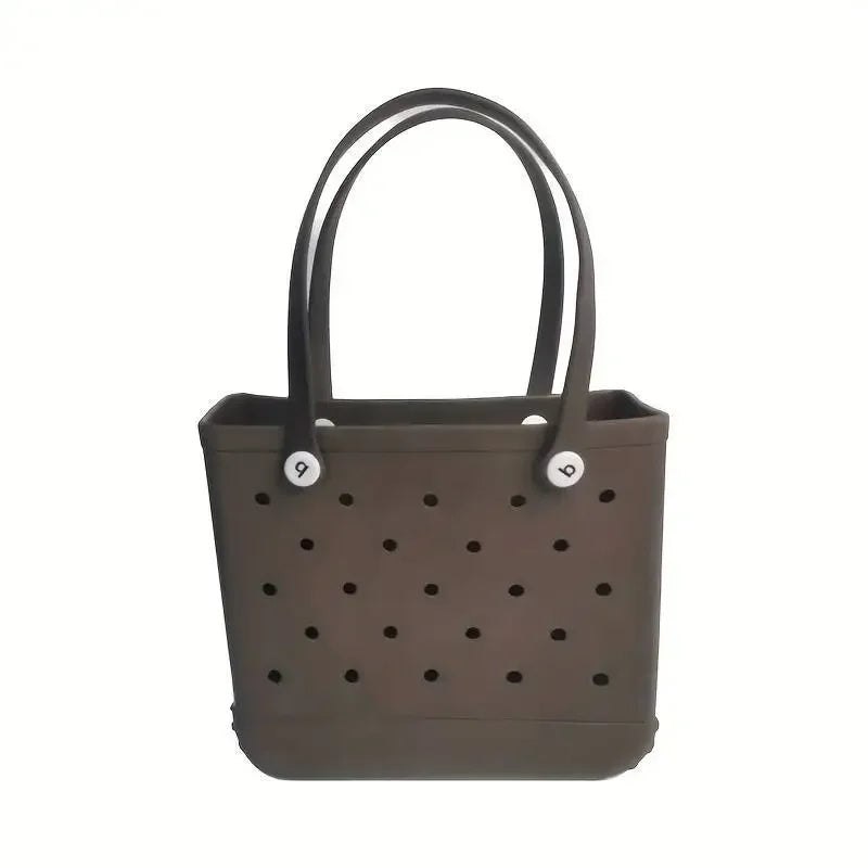 EVA Rubber Waterproof Handbag - Solid Color M/L - Prismatic Fiber Arts