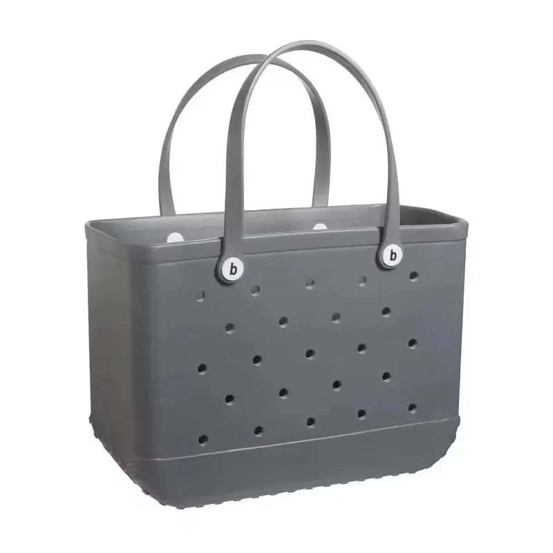 EVA Rubber Waterproof Handbag - Solid Color M/L - Prismatic Fiber Arts