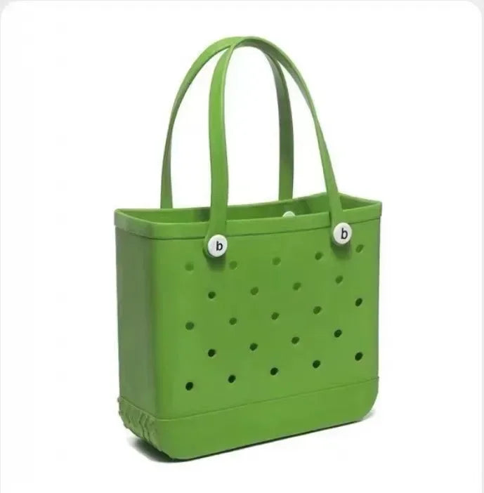 EVA Rubber Waterproof Handbag - Solid Color M/L - Prismatic Fiber Arts