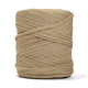 Recycled T-Shirt Fabric Yarn - Sand Color - Prismatic Fiber Arts