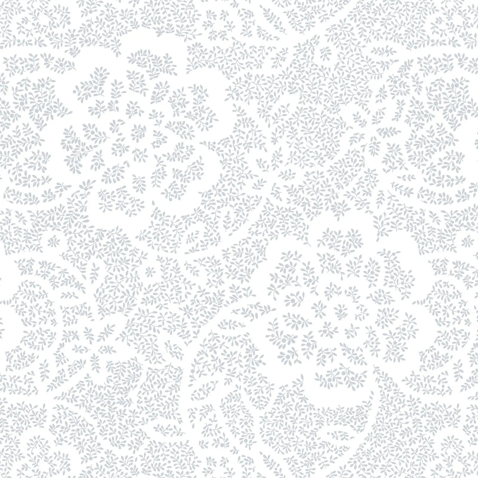Touch of White Large Floral Cotton Wideback Fabric per yard - Prismatic Fiber Arts
