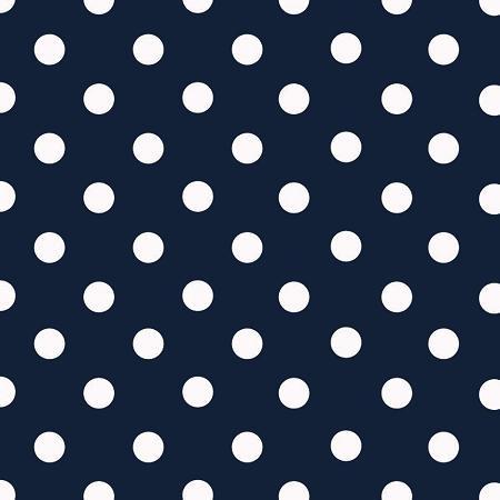 Small Polka Dot Print Poly Cotton Fabric - Prismatic Fiber Arts