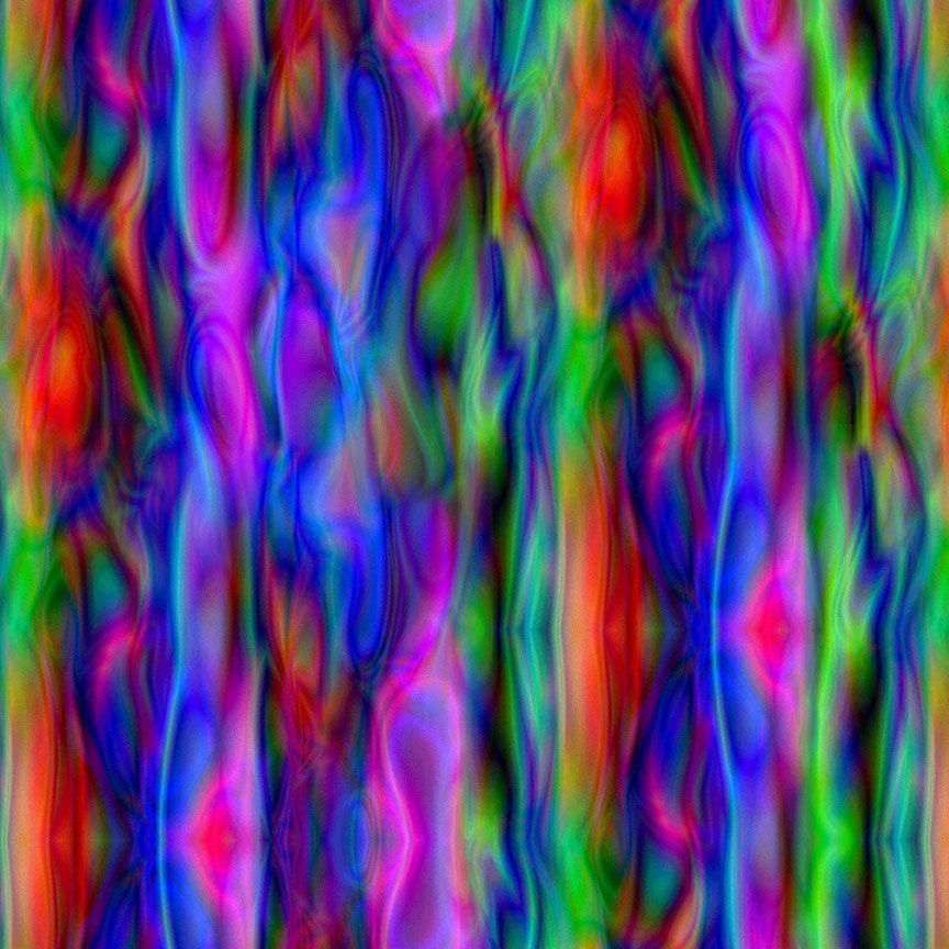 Multi-Color Space Nebula Cotton 44"/45" Fabric Per Yard - Prismatic Fiber Arts