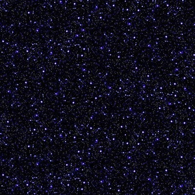 Black Celestial Sky Cotton 44"/45" Fabric Per Yard - Prismatic Fiber Arts