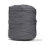 Recycled T-Shirt Fabric Yarn - Steel Gray Color - Prismatic Fiber Arts