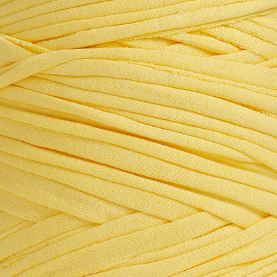 Recycled T-Shirt Fabric Yarn - Sunflower Color - Prismatic Fiber Arts