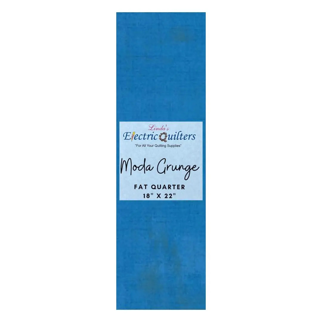 221 Sapphire Moda Grunge - Fat Quarter - Prismatic Fiber Arts
