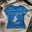 Gone Knitting Lady V-neck - Prismatic Fiber Arts