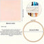 Beginners Hand Embroidery Kit - Mountain & Moon Landscape with Fabric & Threads - Prismatic Fiber Arts