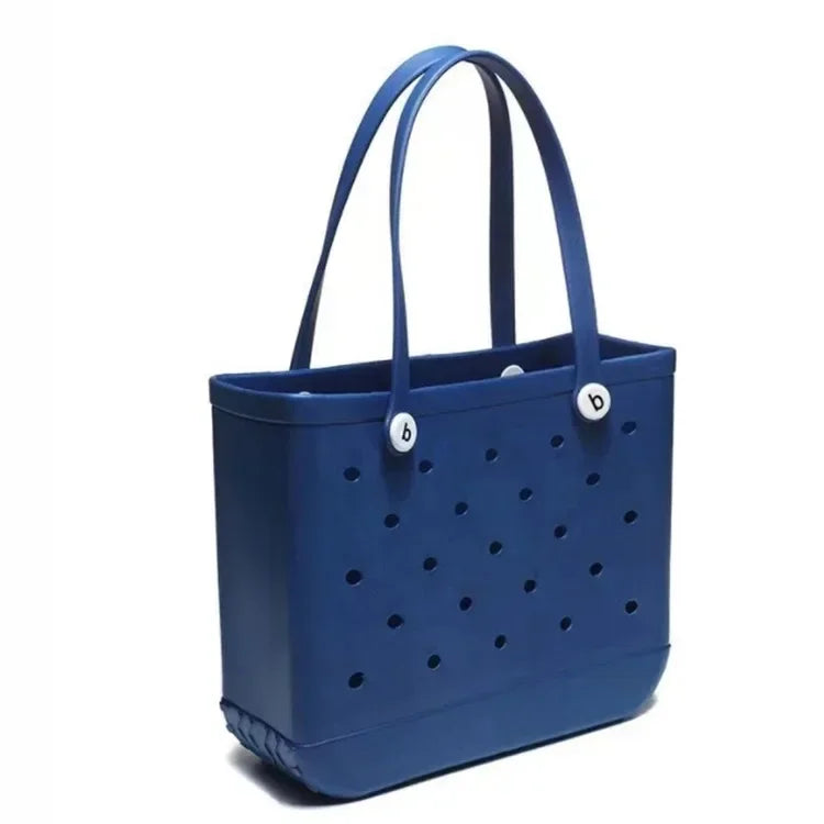 EVA Rubber Waterproof Handbag - Solid Color M/L - Prismatic Fiber Arts