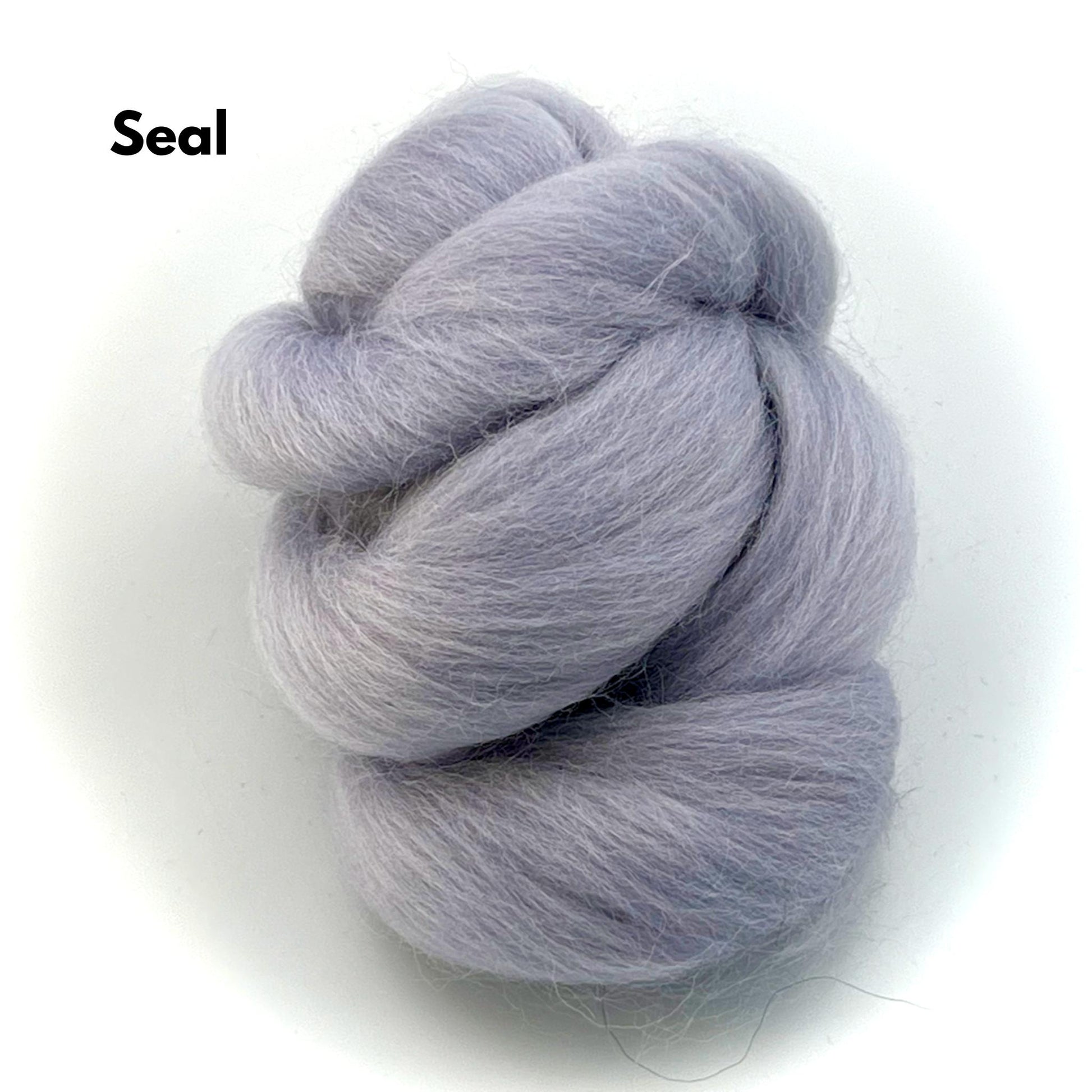 Corriedale Collection | Soothing Elements Bundle of Dyed Wool Tops | 150 Grams, 26 Micron - Prismatic Fiber Arts