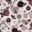 Secret Crush Black Cherry Digital Cuddle Fabric Per Yard - Prismatic Fiber Arts